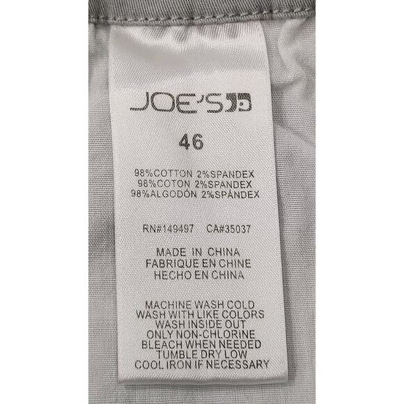 Joes Jeans‎ Brixton Chino Shorts Men's 46 Soft Stretch Kinetic 11" Gray - Picture 4 of 10